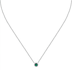 Elegantný strieborný náhrdelník so zirkónmi Silver LPS10AWV06