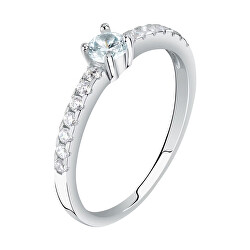 Okouzlující stříbrný prsten se zirkony Silver LPS03AWV090