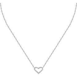 Romantikus ezüst szív nyaklánc Silver LPS10AWV13