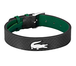 Moderní kožený náramek Lacoste 12.12 2040387