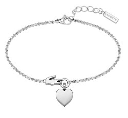 Raffinato bracciale in acciaio da donna Love My Croc 2040027