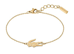 Elegante bracciale placcato in oro da donna Crocodile 2040048