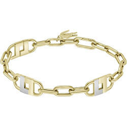 Distintivo bracciale da donna placcato in oro Charms 2040162