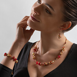 Collana Superior Gem con oro 24 carati nelle perle Lampglas NCU66