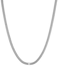 Dvojitý ocelový náhrdelník se srdíčkem Chains LJ1819