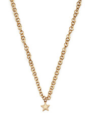 Collana moda placcata oro con stella Essential LJ2195