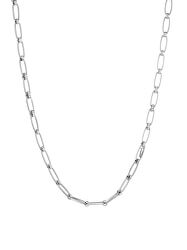 Nadčasový ocelový náhrdelník s krystaly LJ1589