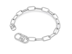 Bracciale inconfondibile in acciaio con cristalli Fashion LJ2618