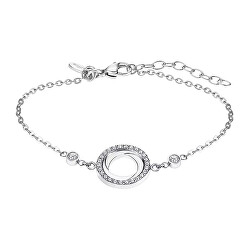 Ocelový náramek se třpytivým přívěskem Woman Basic LS2176-2/1