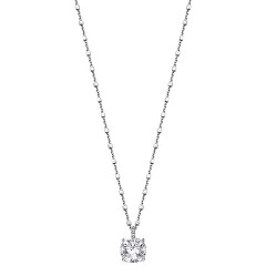 Elegantní stříbrný náhrdelník s krystaly Swarovski LP2005-1/1 (řetízek, přívěsek)
