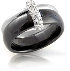 Černý keramický prsten QJRQY6269KL