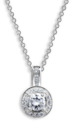 Půvabný stříbrný náhrdelník WAIYS-P (řetízek, přívěsek)