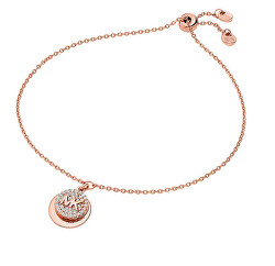 Elegante braccialetto placcato in oro rosa con pendenti MKC1514AN791