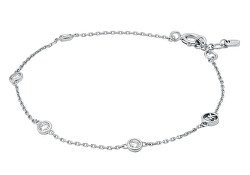 Elegantes Silberarmband mit Zirkonen Brilliance Kors MKC1716CZ040