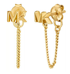 Fashion pozlacené visací náušnice Premium MKC1782710