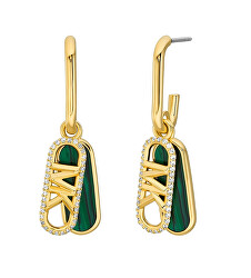 Fashion pozlacené visací náušnice Premium MKJ8293MC710