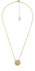 Luxusní pozlacený náhrdelník se zirkony MKC1389AN710