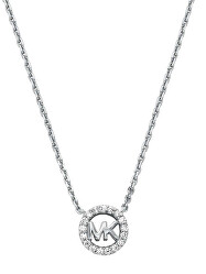 Collana moderna placcata in oro con zirconi cubici MKC1726CZ040