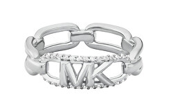 Stříbrný prsten se zirkony Premium MKC1658CZ040