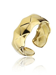 Módny pozlátený prsteň Lyla Gold Ring MCR23013G