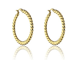 Pozlacené kruhy Hannah Gold Earrings MCE23016G