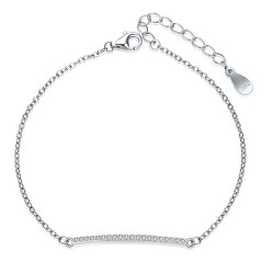 Elegante bracciale in argento con zirconi Gerlinde B0000570