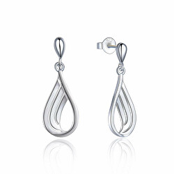 Eleganti orecchini pendenti in argento E0003147