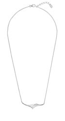 Luxusní stříbrný náhrdelník se zirkony N0000479