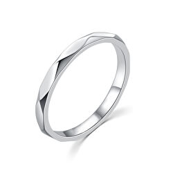Minimalistický strieborný prsteň R00019