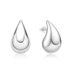 Módní stříbrné náušnice Tear Drop E0004913