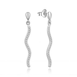 Eleganti orecchini in argento con zirconi E0002356