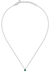 Elegante Halskette aus recyceltem Silber Tesori SAIW173