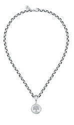 Krásný ocelový náhrdelník Strom života Drops SCZ1231