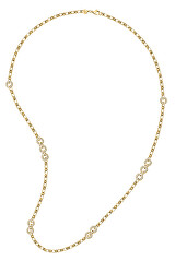 Luxusní pozlacený náhrdelník s krystaly Bagliori SAVO02