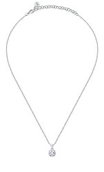 Nádherný stříbrný náhrdelník Tesori SAIW109 (řetízek, přívěsek)
