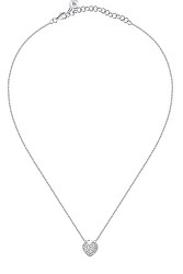 Něžný ocelový náhrdelník Srdíčko s krystaly Istanti SAVZ14