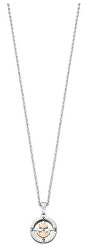 Oceľový bicolor náhrdelník Versilia SAHB01 (retiazka, prívesok)