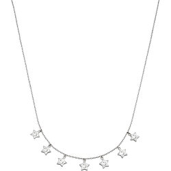 Ocelový náhrdelník s hvězdičkami Cosmo SAKI05