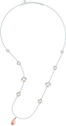 Ocelový náhrdelník s krystaly Gipsy SAQG01