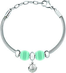 Armband aus Stahl Miesmuscheln Drops SCZ1103