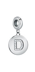 Drops SCZ1157 „D“ betű alakú acélmedál