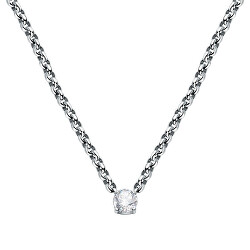 Originální ocelový náhrdelník s krystalem Poetica SAUZ31