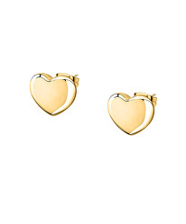 Charmante vergoldete Ohrringe in Herzform Istanti SAVZ06