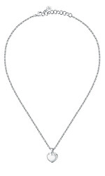 Půvabný ocelový náhrdelník se srdíčkem Istanti SAVZ05