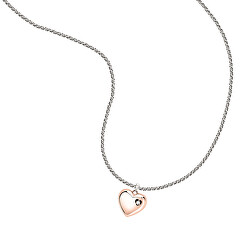 Romantikus nyaklánc bronz szívvel  Talismani SAGZ16