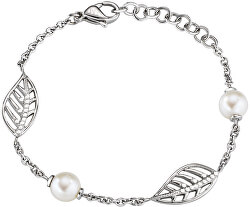 Romantický náramok s pravými perlami Foglia AKH18