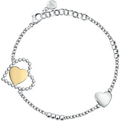 Bracciale romantico in acciaio Dolcevita SAUA10