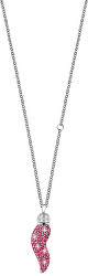 Stříbrný náhrdelník s papričkou Tesori SAIW71 (řetízek, přívěsek)