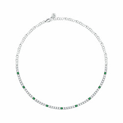 Collana Tennis in argento con zirconi Tesori SAIW243