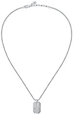 Štýlový oceľový náhrdelník Motown SALS66